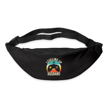 Aufstieg zum Ehemann - Gürteltasche - Schwarz - Vorne