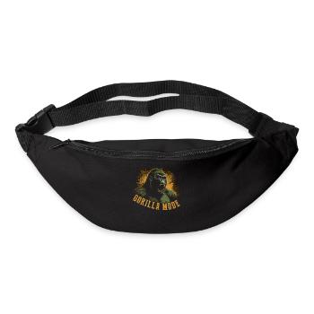 Gorilla Mode - Bum bag - black - Front
