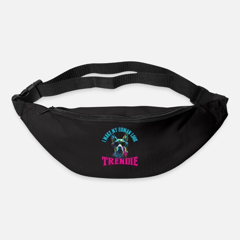 Je rends mes humains à la mode - Sac banane - noir