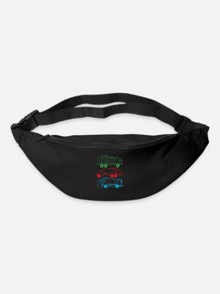 Garbage Truck Love Garbage Collection Child Boy I Gift - Bum bag - black