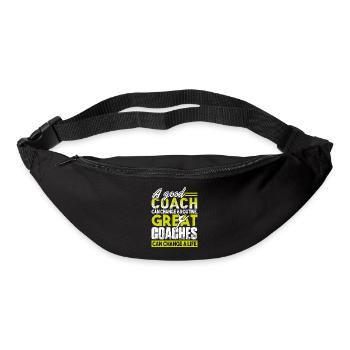 Great Gymnastics Coach Can Change A Life - Bum bag - black - Front