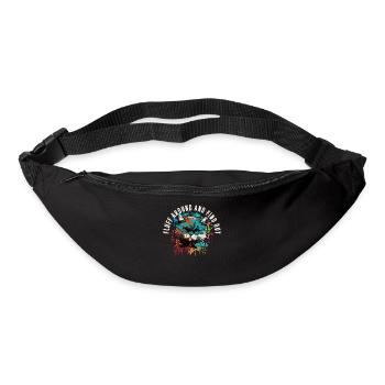 Flitching around and finding out - Bum bag - black - Front