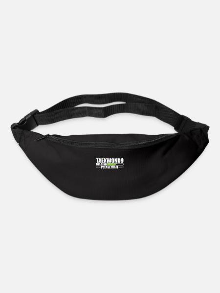 Taekwondo Loading Please Wait Martial Arts - Bum bag - black