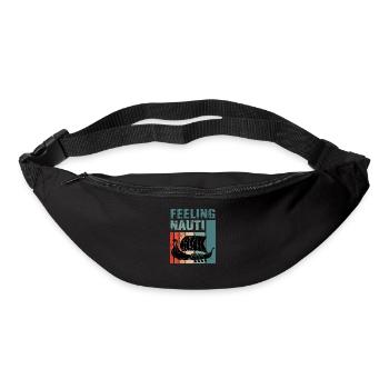funny sail hobby sailor accessories motorboat - Bum bag - black - Front