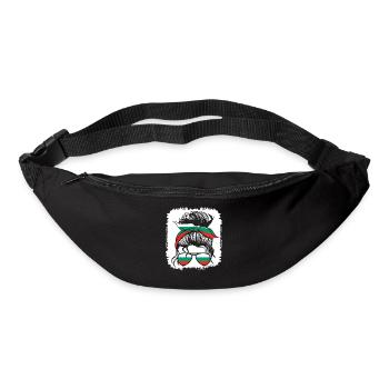 Bulgarien Bulgarische Flagge Mädchen Bulgarische Mädchen Kinder - Gürteltasche - Schwarz - Vorne