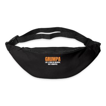 Grandpa Gifts - Gürteltasche - Schwarz - Vorne