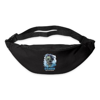 Zombie Apocalypse Zombies Morts-vivants Halloween - Sac banane - noir - Devant
