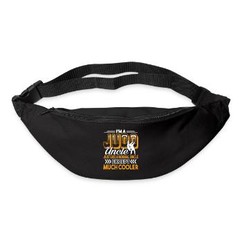 Judo I'm A Judo Uncle - Bum bag - black - Front