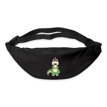 Dinosaur Unicorn - Bum bag - black - Front