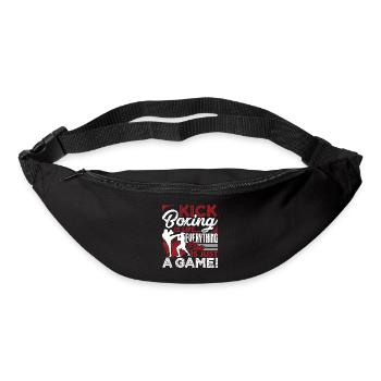 Kickboxing Kickboxing Is Life - Bum bag - black - Front