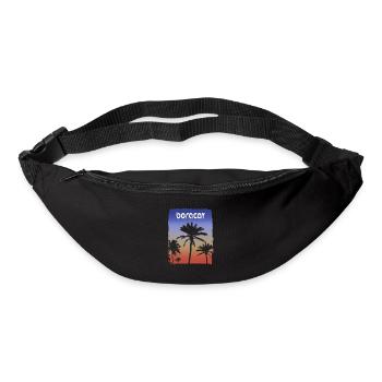 Boracay Philippines Sunset Vacation Souvenir Palm - Bum bag - black - Front