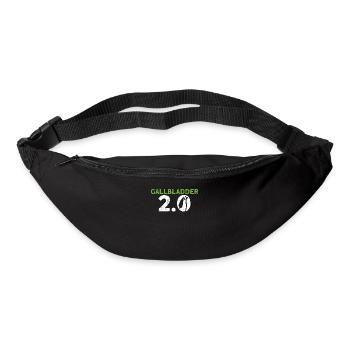 Organspender Gallenblase Organtransplantation - Gürteltasche - Schwarz - Vorne