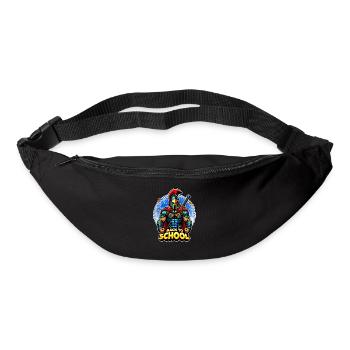 Professeur d'école de gladiateurs de la Rome antique - Sac banane - noir - Devant