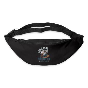 Les fils d’Odin sont nés en 1944 Viking 80e anniversaire - Sac banane - noir - Devant