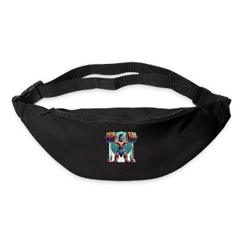 Jules César Histoire romaine Empire romain - Sac banane - noir - Devant