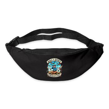 Le meilleur ornithologue du monde Okay Birdwatcher - Sac banane - noir - Devant