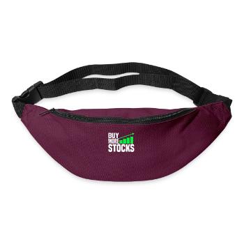 Buy more shares - Bum bag - burgundy - Front