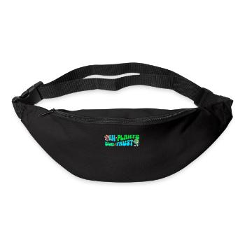 Erde Tag Groovy Hippie 70s Retro Retro - Gürteltasche - Schwarz - Vorne