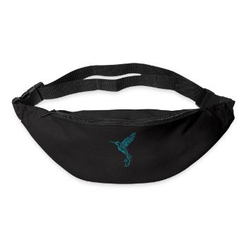 Kolibri Tribal Hummingbird - Gürteltasche - Schwarz - Vorne