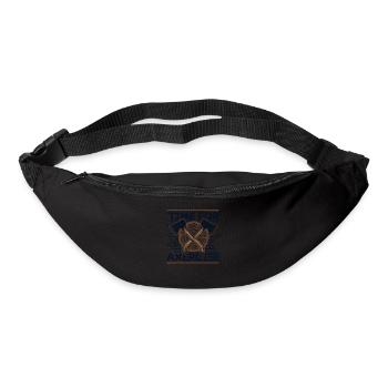 Time For Axercise Axe Throwing Game Competition - Bum bag - black - Front