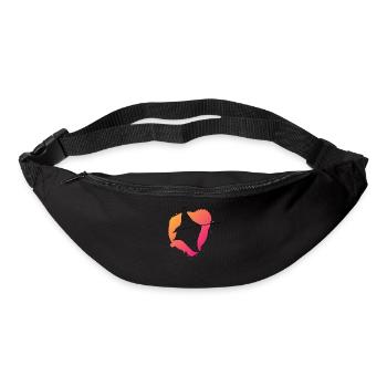 Colorful Ray Aqua Artwork Gift - Bum bag - black - Front