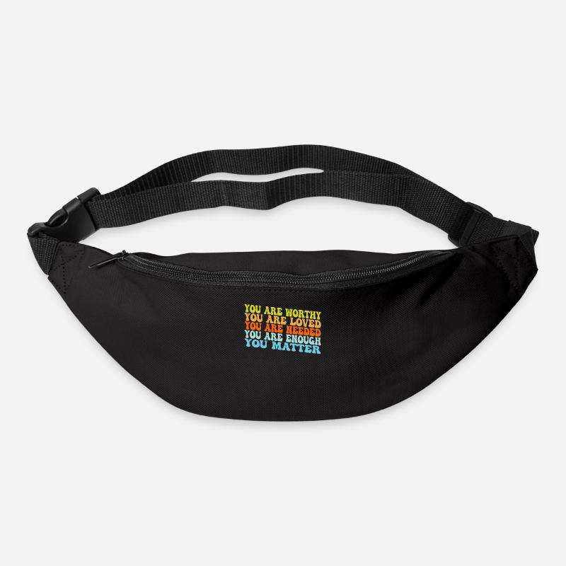 Dépression et conscience bipolaire : - Sac banane - noir