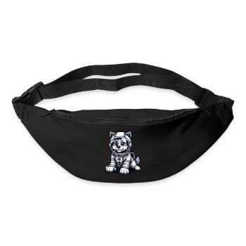 Cute Dog Astronaut - Bum bag - black - Front