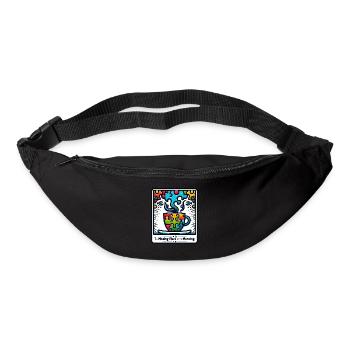 Puzzle Lover Jigzaw Puzzle Brettspiel Puzzler - Gürteltasche - Schwarz - Vorne