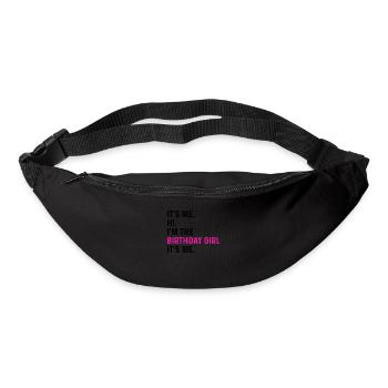 Birthday Party Shirt Its Me Hi I'm The Birthday - Bum bag - black - Front