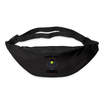 I can't I have tennis - Bum bag - black - Front