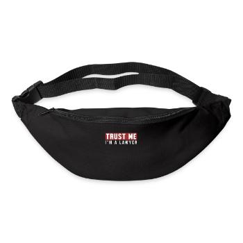 Trust Me I'm A Lawyer Attorney General Legal - Bum bag - black - Front