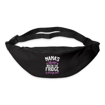 Nana Gifts - Gürteltasche - Schwarz - Vorne