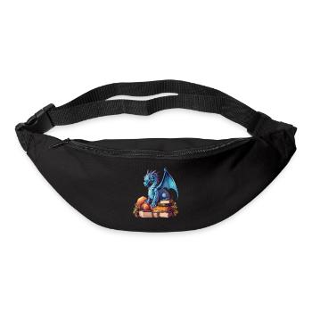 Dragons Und Bücher Nerd Dragon Liebhaber - Gürteltasche - Schwarz - Vorne