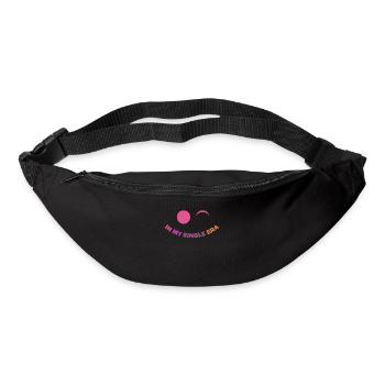 Funny Single Love Humor: The Perfect - Bum bag - black - Front