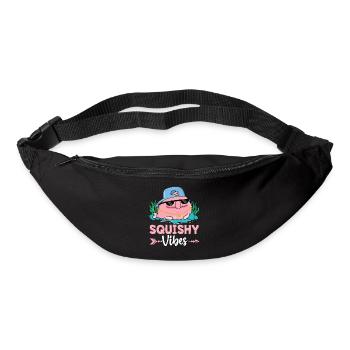 Drôle de créature marine - Sac banane - noir - Devant