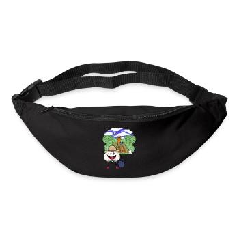 Hobby Gardener, Gardening, Garden, Vegetable, Farmer, Child - Bum bag - black - Front