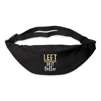 Left Handers Gifts - Gürteltasche - Schwarz - Vorne