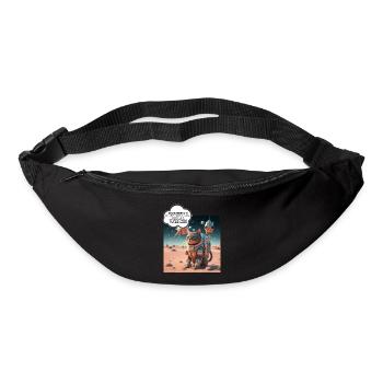 Curiosity kill cat - Gürteltasche - Schwarz - Vorne