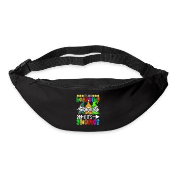 Nains de jardin Jardinage - Sac banane - noir - Devant