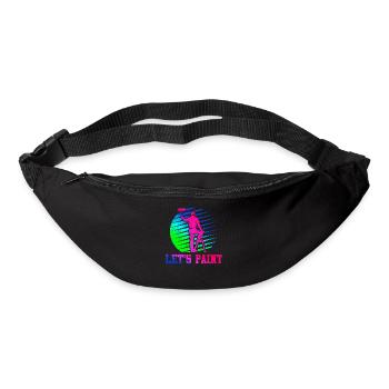 House Painter Decorator Retro 80s - Bum bag - black - Front