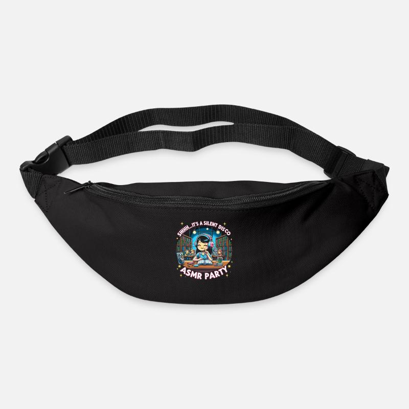 Asmr Whispering Asmr Enthusiast Mindfulness - Gürteltasche - Schwarz