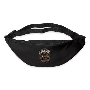 1951 Mars Naissance Anniversaire Année de naissance - Sac banane - noir - Devant