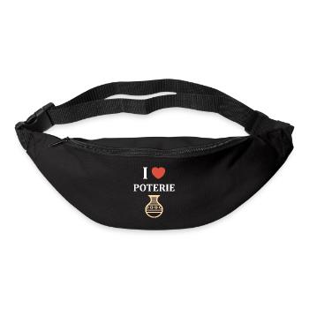 Poterie - Sac banane - noir - Devant