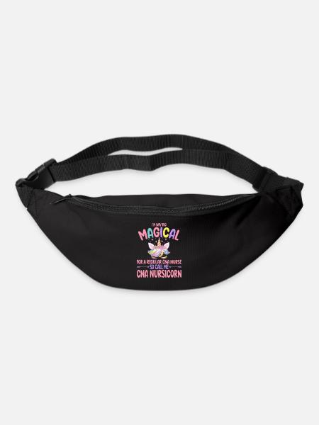 Cna Nursicorn comme un cadeau d’allaitement normal - Sac banane - noir