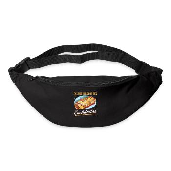 Eating Enchilada | Lover Enchiladas Gift - Bum bag - black - Front