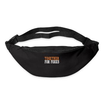 Accessoires de chasse anti-renards - Sac banane - noir - Devant