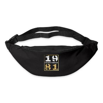LE MEILLEUR POUR TOUJOURS 1981 - Sac banane - noir - Devant