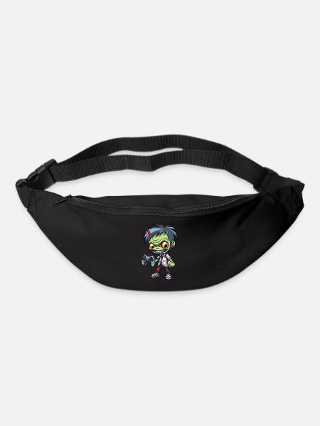 Netter Zombie Spieler Gaming Zombie Liebhaber - Gürteltasche - Schwarz