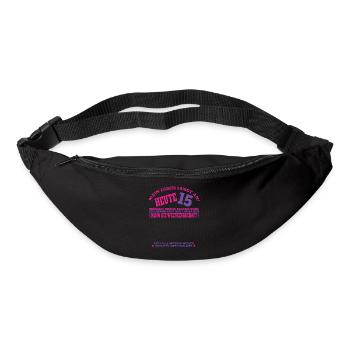 15th Birthday Girl & Boy Guestbook - Bum bag - black - Front