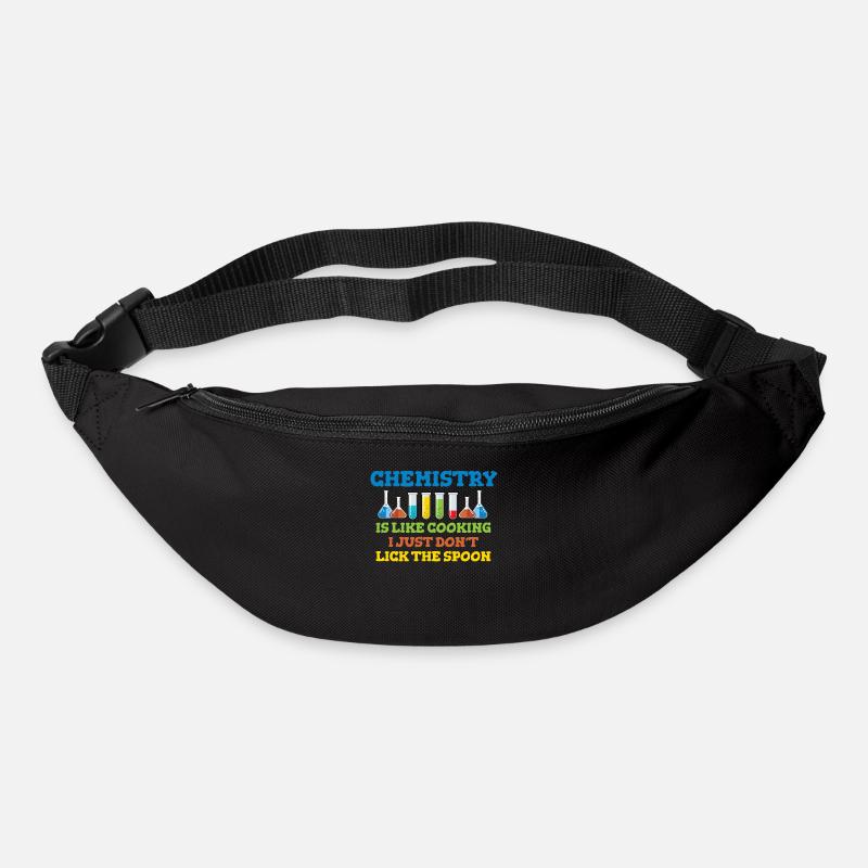 La chimie, c’est comme la cuisine (il suffit de ne pas lécher la cuillère) - Sac banane - noir